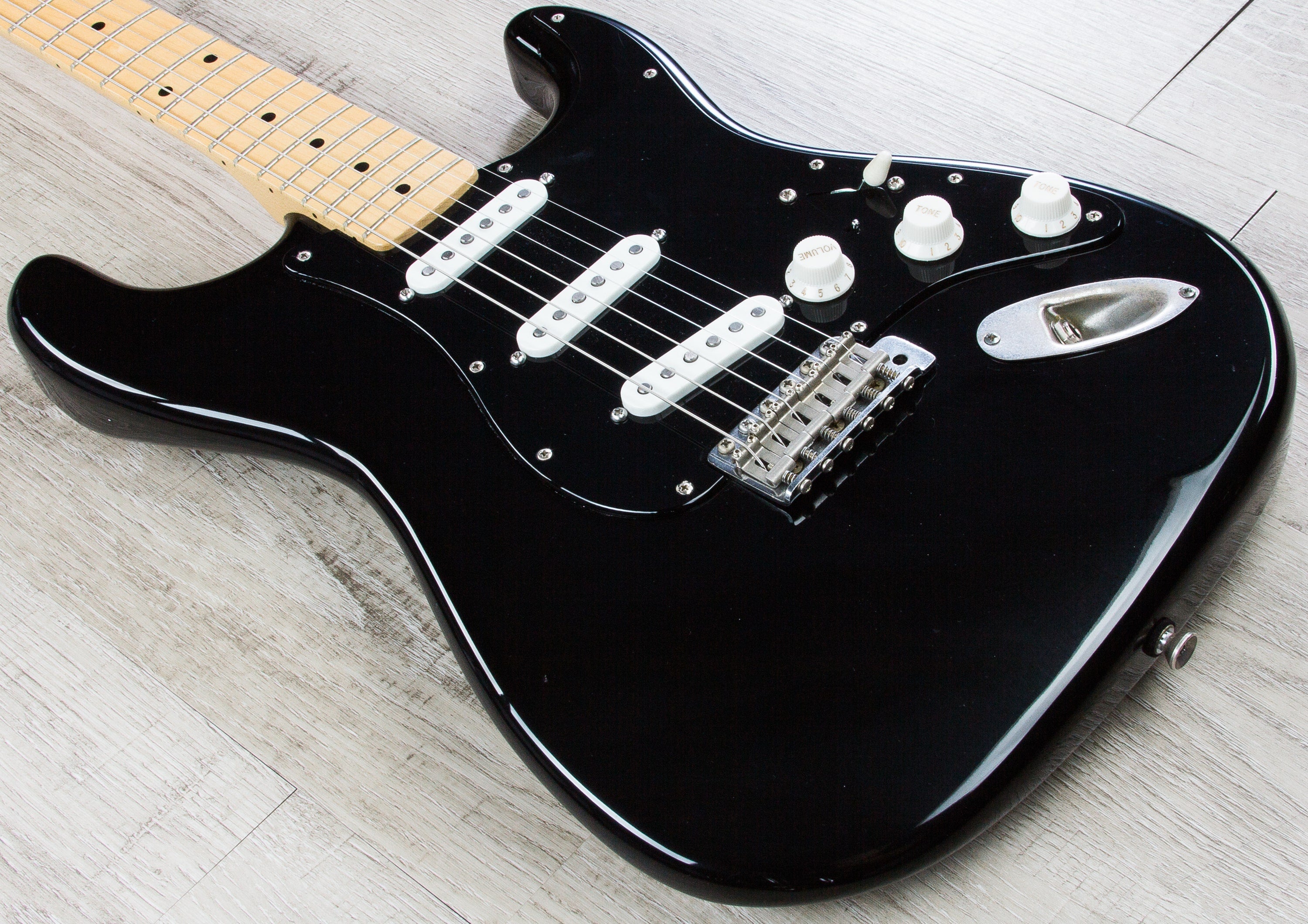 Iconic Custom Guitars Dark Side NOS Electric Guitar, Manlius Pickups, Hard Case - Gloss Black Finish