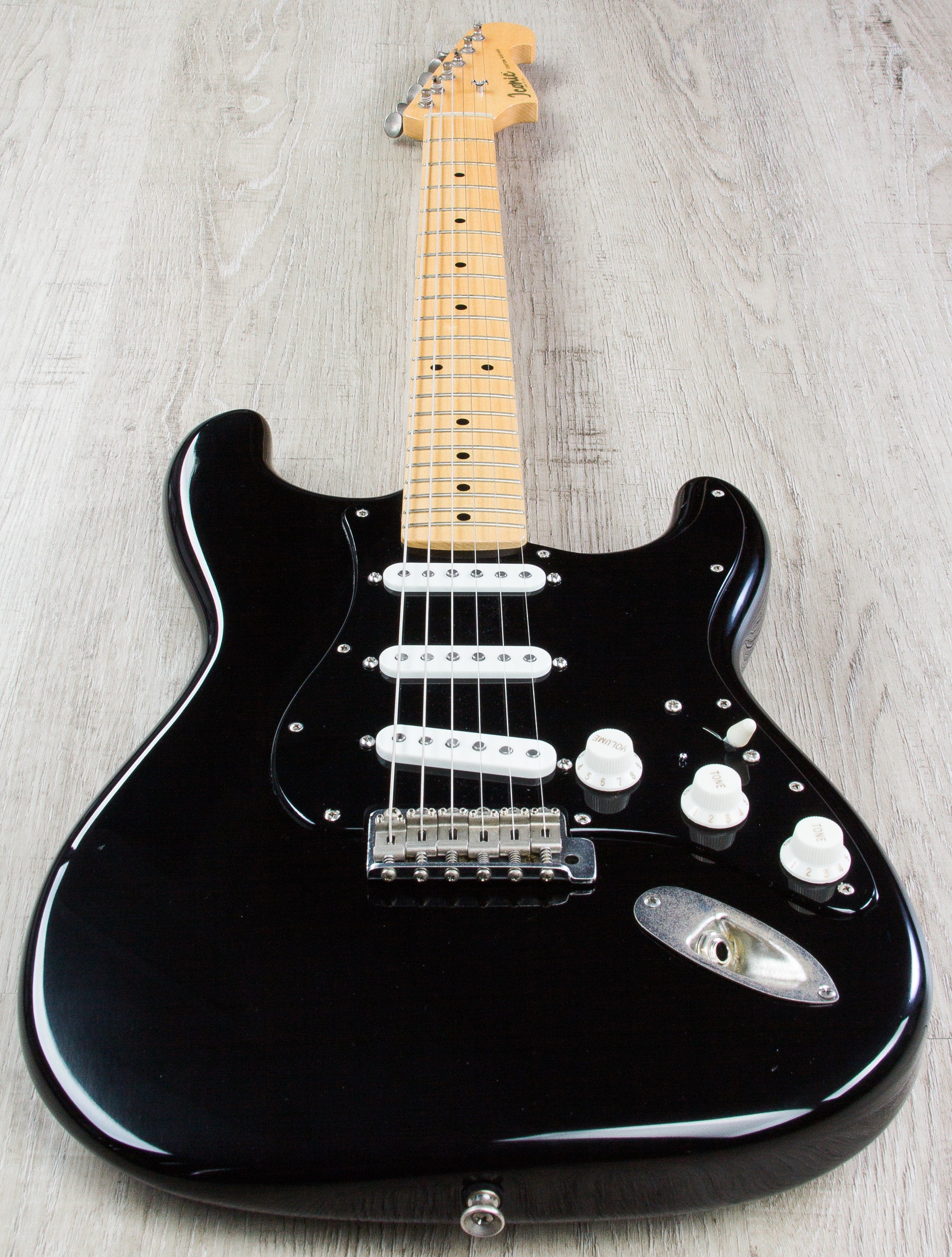 Iconic Custom Guitars Dark Side NOS Electric Guitar, Manlius Pickups, Hard Case - Gloss Black Finish