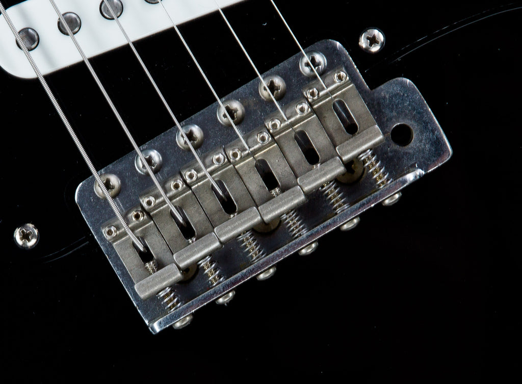 Iconic Custom Guitars Dark Side NOS Electric Guitar, Manlius Pickups, Hard Case - Gloss Black Finish