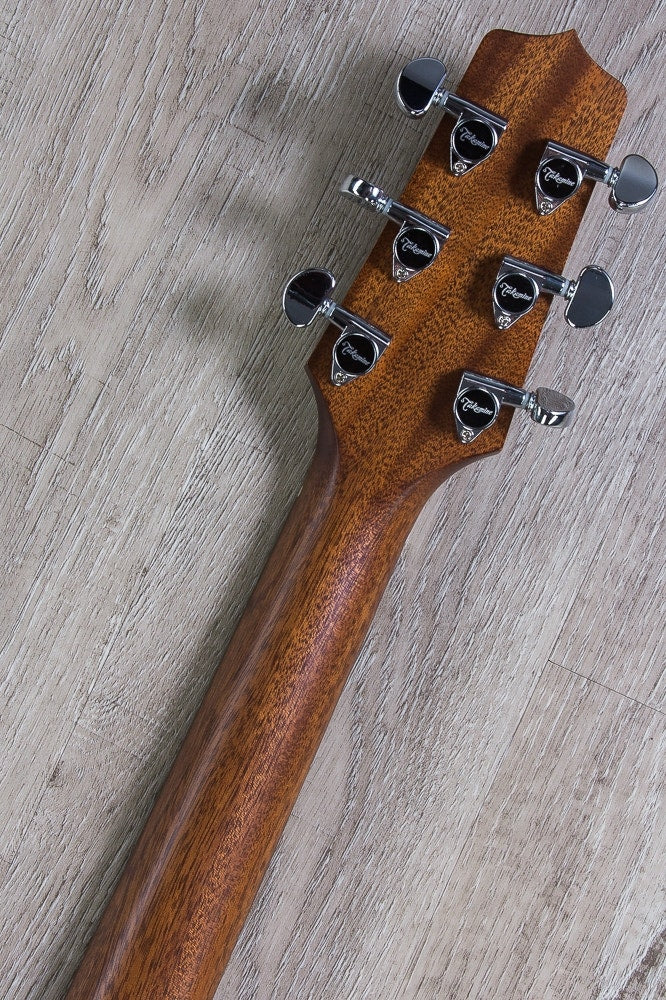 Takamine P1DC Dreadnought Body Acoustic-Electric Guitar in Natural Satin Finish with Hardshell Case