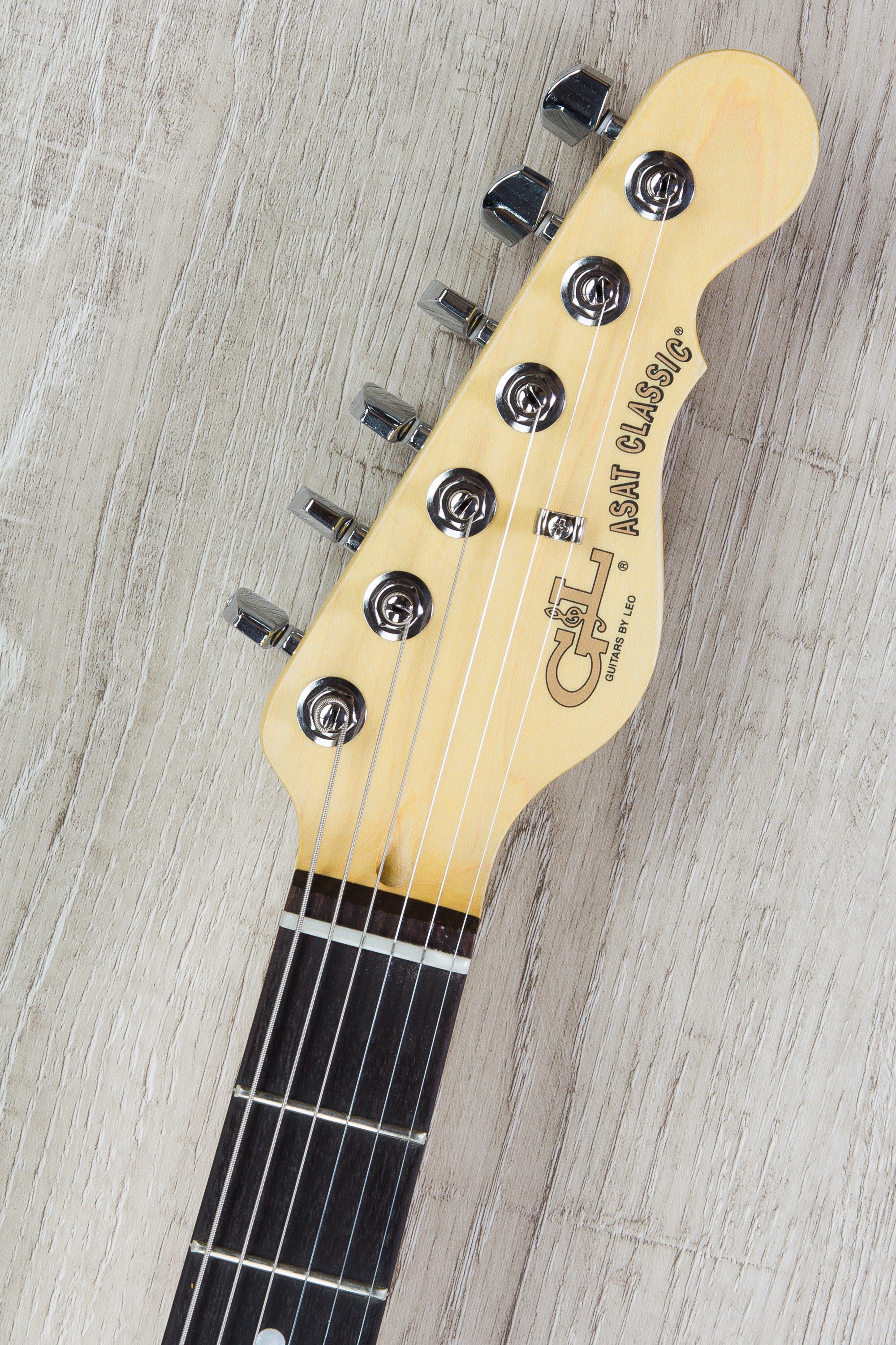 G&L USA ASAT Classic S Alnico Electric Guitar, Pine Body, Rosewood Fingerboard, Hard Case - Autumn Burst