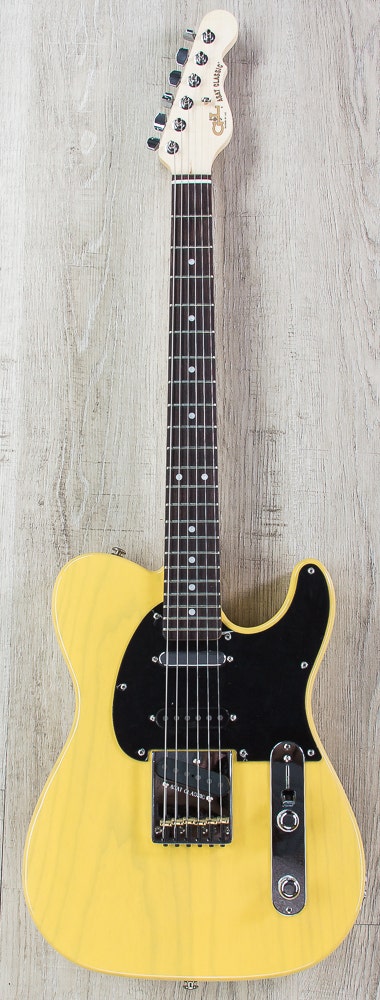 G&L USA ASAT Classic S Alnico Electric Guitar, Rosewood Fingerboard, Hard Case - Butterscotch Blonde