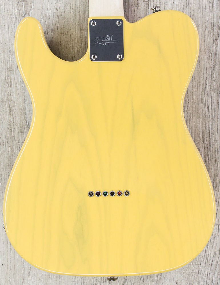 G&L USA ASAT Classic S Alnico Electric Guitar, Rosewood Fingerboard, Hard Case - Butterscotch Blonde