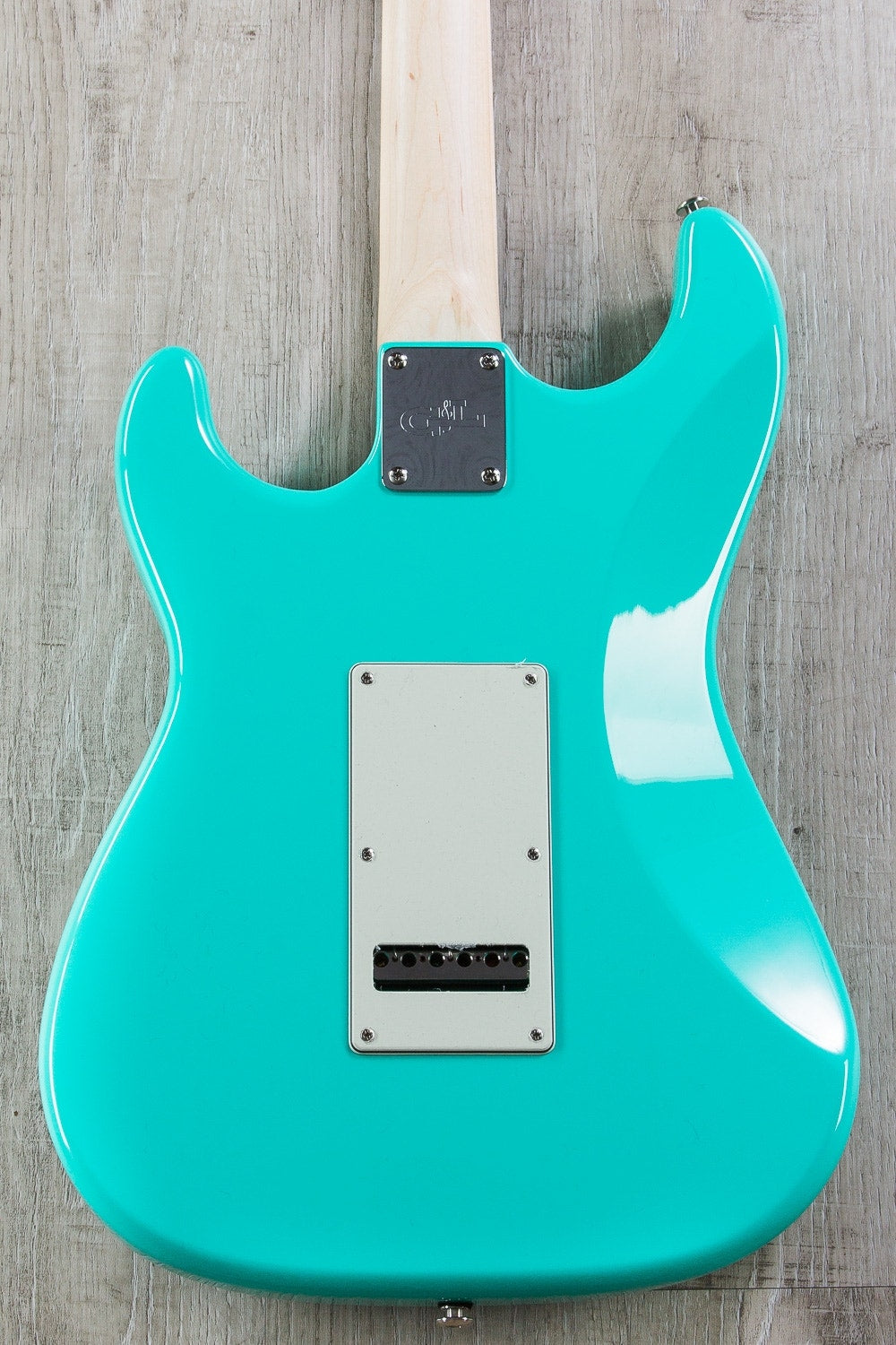 G&L USA Legacy Electric Guitar, Rosewood Fingerboard, Hard Case - Belair Green