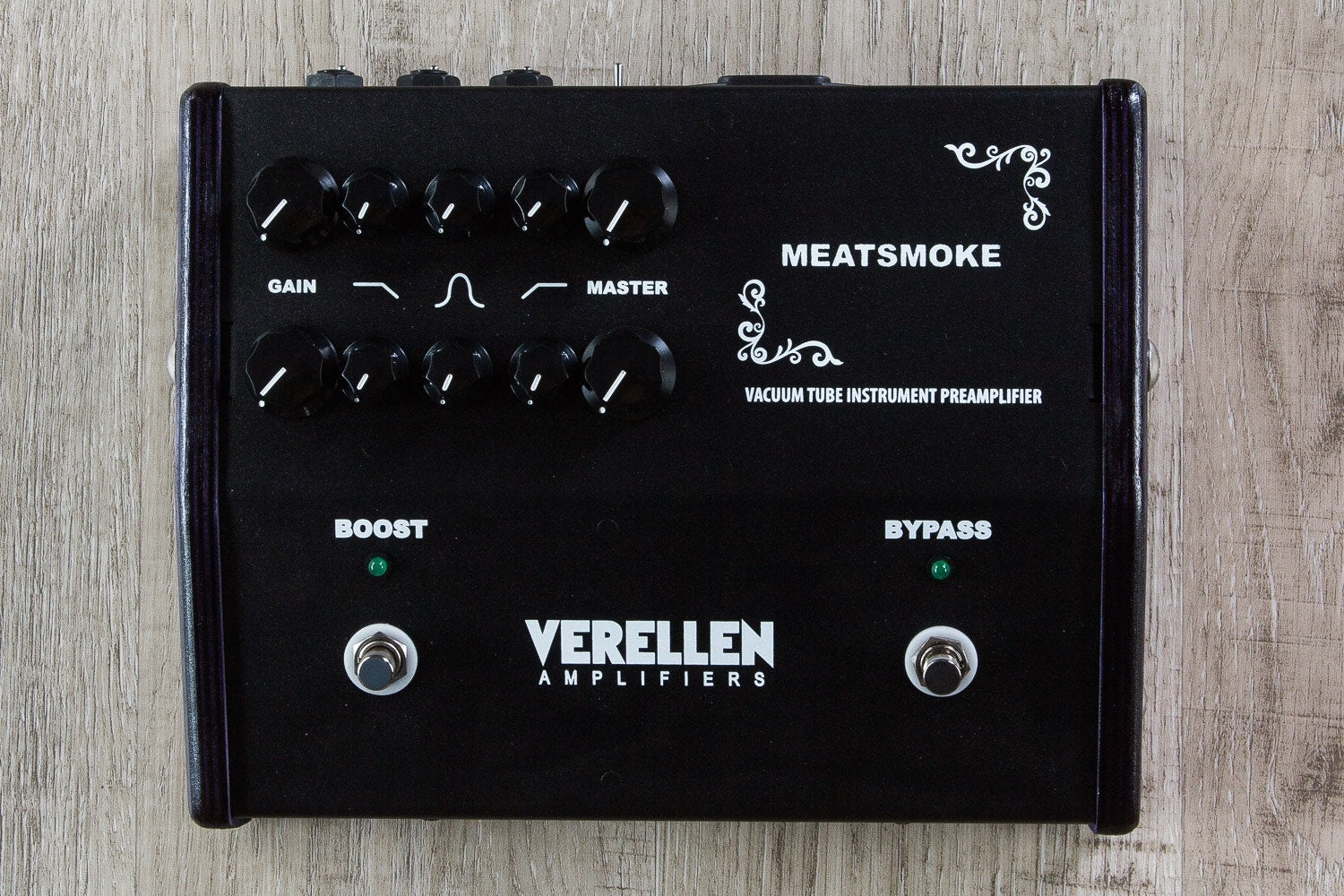 Verellen Amplifiers Meatsmoke Dual Channel Preamp Guitar Effects Pedal