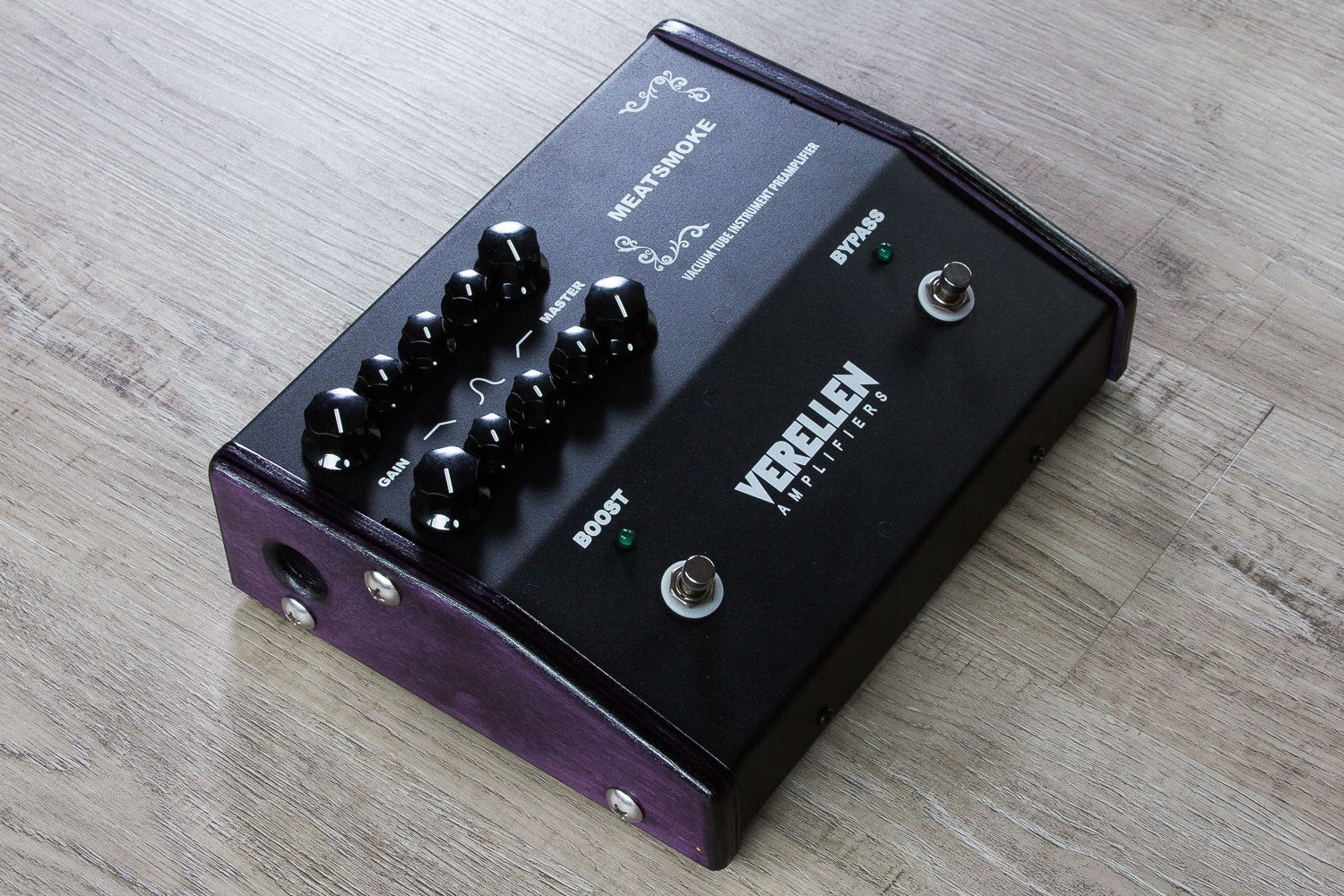 Verellen Amplifiers Meatsmoke Dual Channel Preamp Guitar Effects Pedal