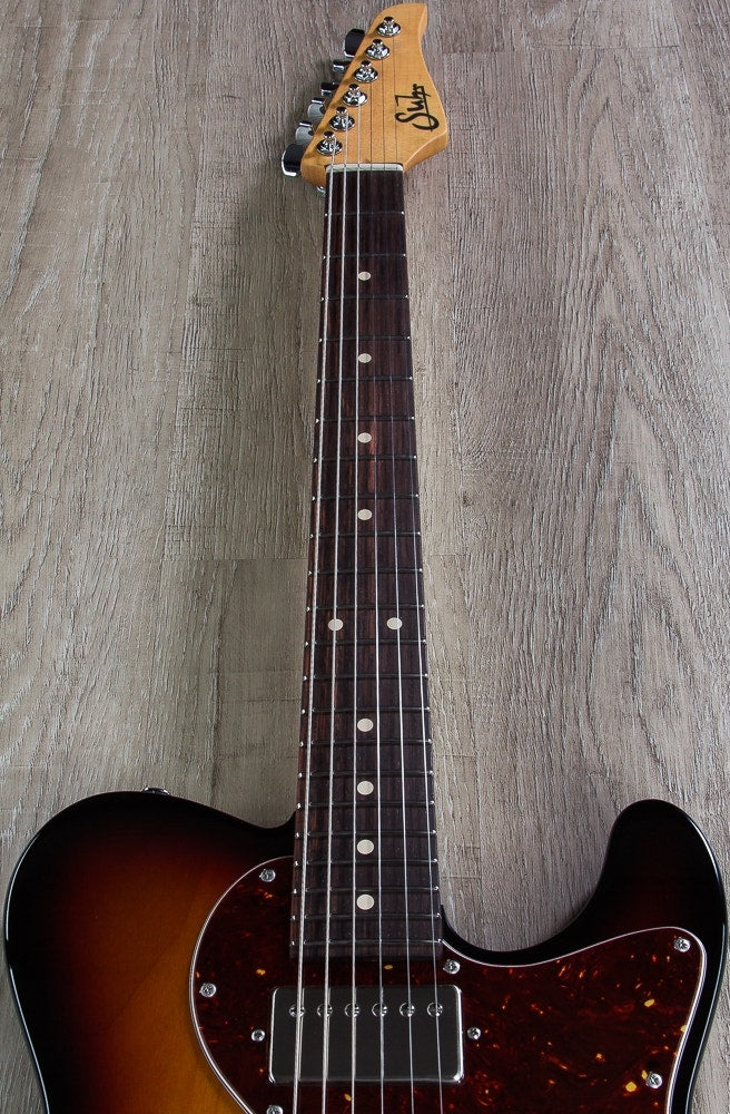 Suhr Alt T Pro Electric Guitar, East Indian Rosewood Fingerboard, Padded Gig Bag - 3-Tone Burst