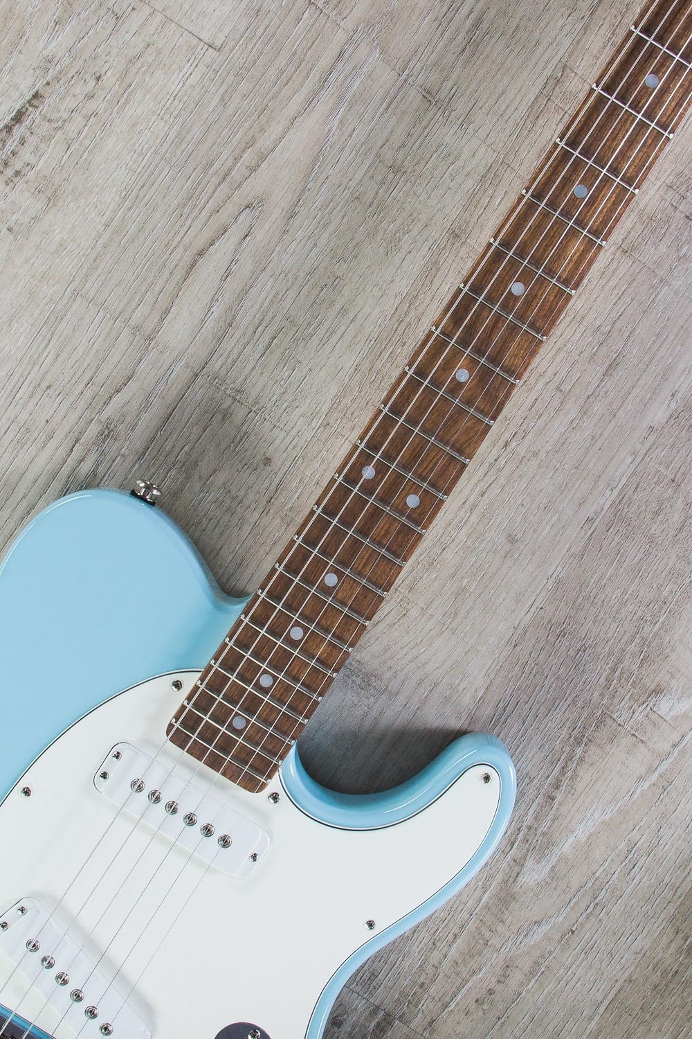 G&L USA ASAT Special Electric Guitar, Caribbean Rosewood Fingerboard, Hard Case - Sonic Blue