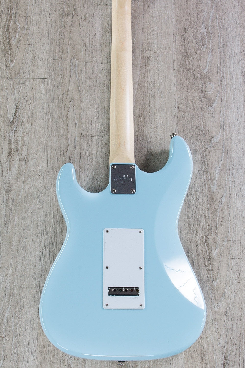 G&L USA S-500 Electric Guitar, Rosewood Fingerboard, Hard Case - Sonic Blue