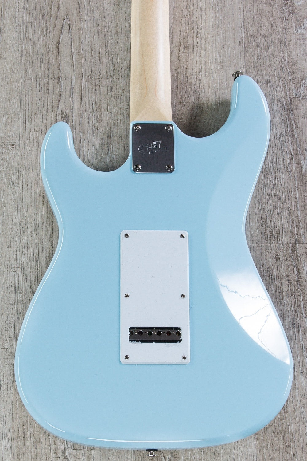 G&L USA S-500 Electric Guitar, Rosewood Fingerboard, Hard Case - Sonic Blue