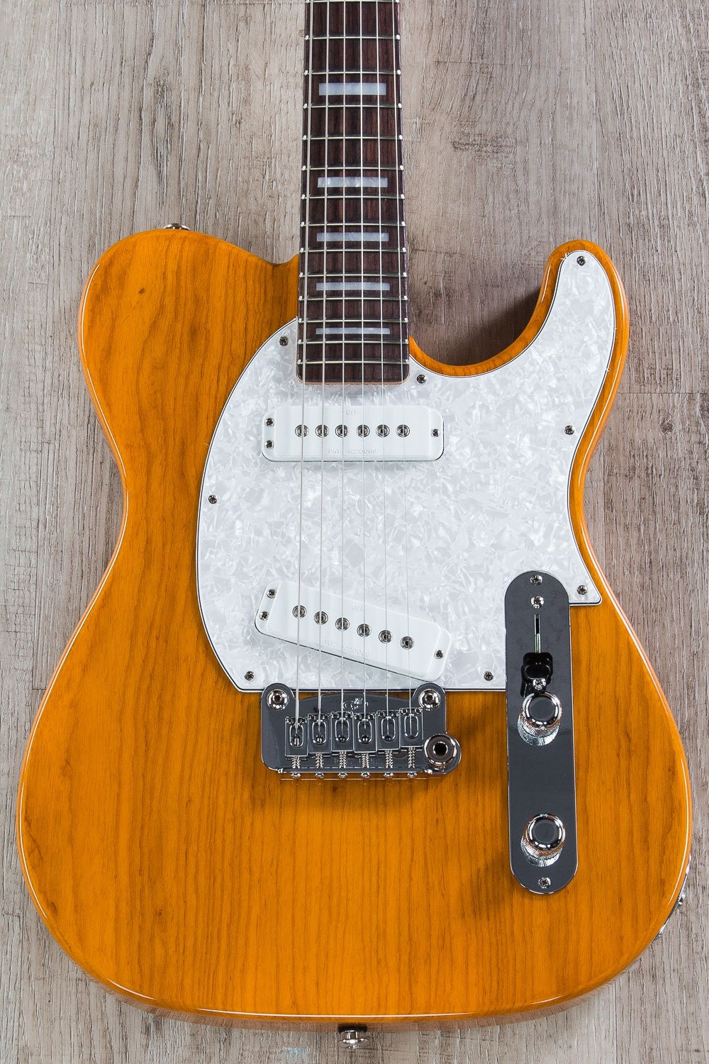 G&L USA ASAT Special Electric Guitar, Rosewood Fingerboard, Hard Case - Honey