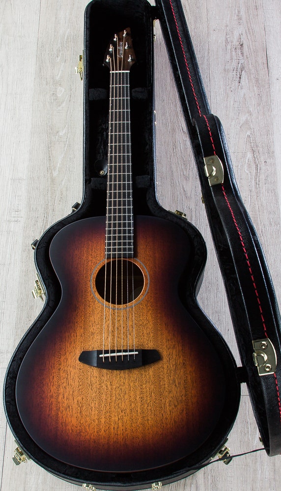 Breedlove USA Concert Fire Light Mahogany Acoustic Guitar with Case