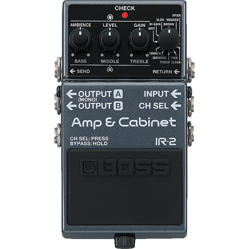 BOSS IR-2 Guitar Amp & Impulse Response Cabinet Pedal