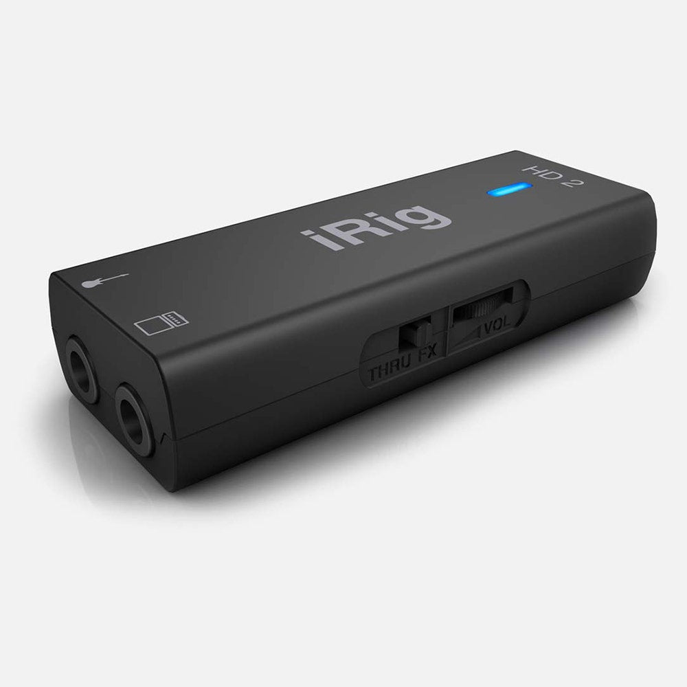 IK Multimedia iRig HD 2 96Khz Digital Audio Mobile Guitar Interface