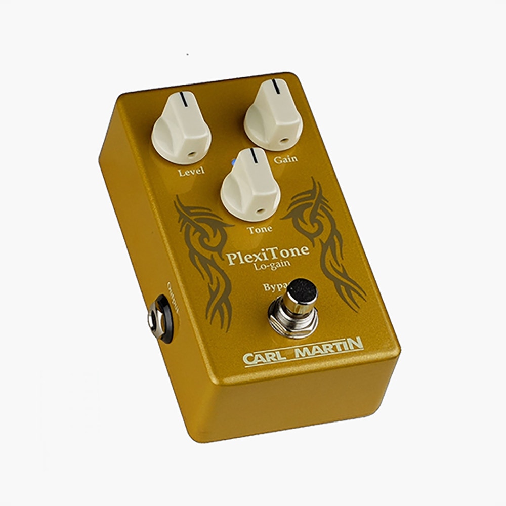 Carl Martin Plexitone Lo Gain Distortion Guitar Effects Pedal