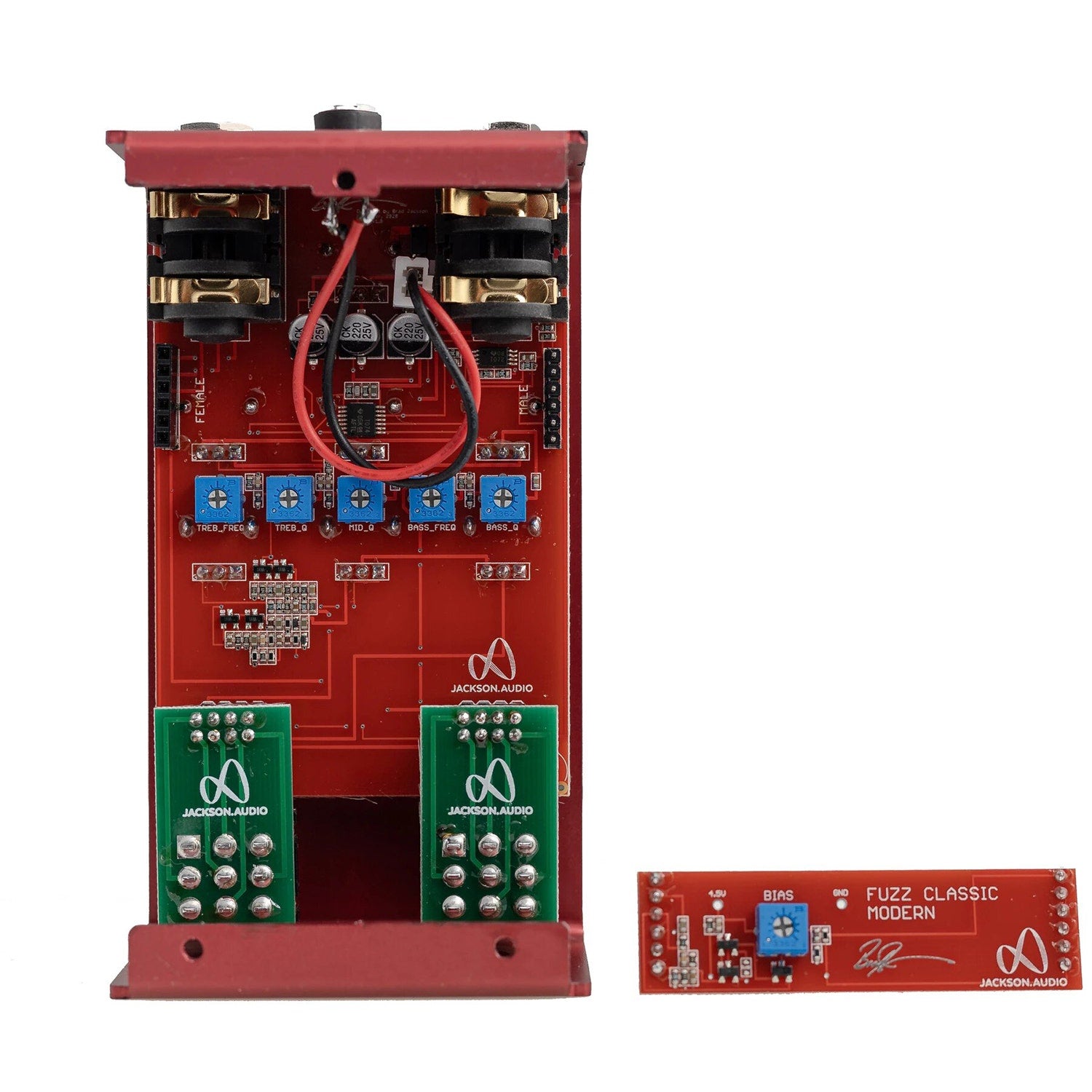 Jackson Audio Fuzz Classic - Modern Analog Plug-In Module for Fuzz Pedal