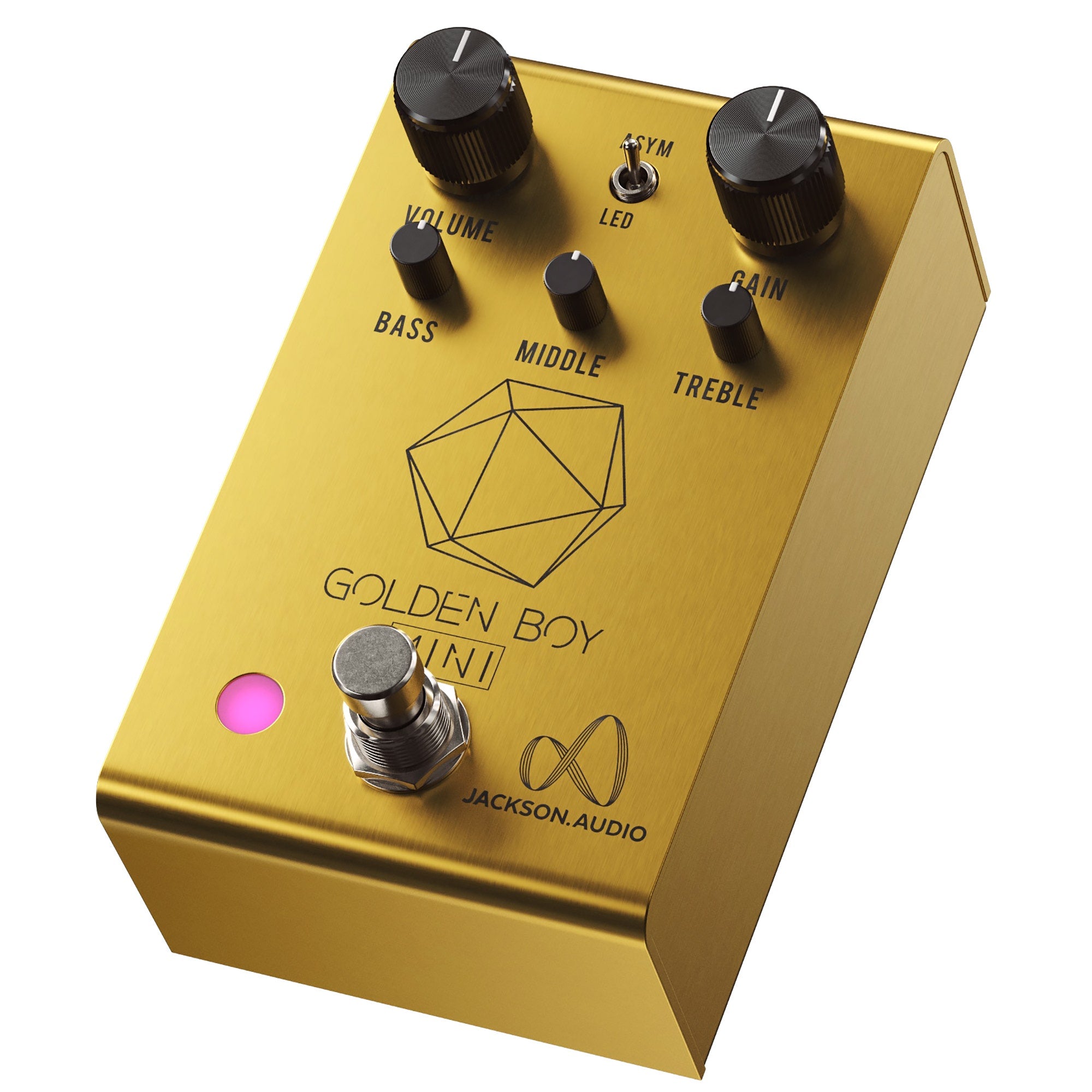 Jackson Audio Joey Landreth Golden Boy Mini Overdrive Guitar Effect Pedal
