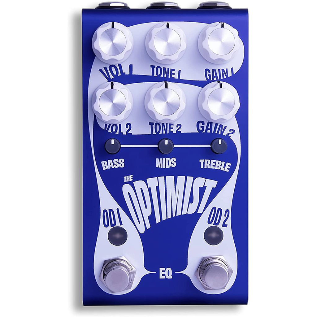 Jackson Audio The Optimist Overdrive Guitar Effects Pedal, Warp Edition