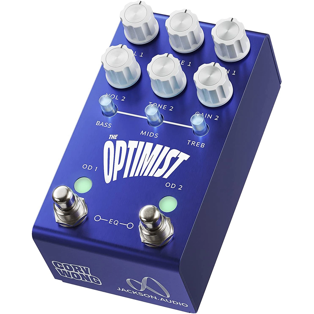 Jackson Audio The Optimist Overdrive Guitar Effects Pedal, Classic Edition