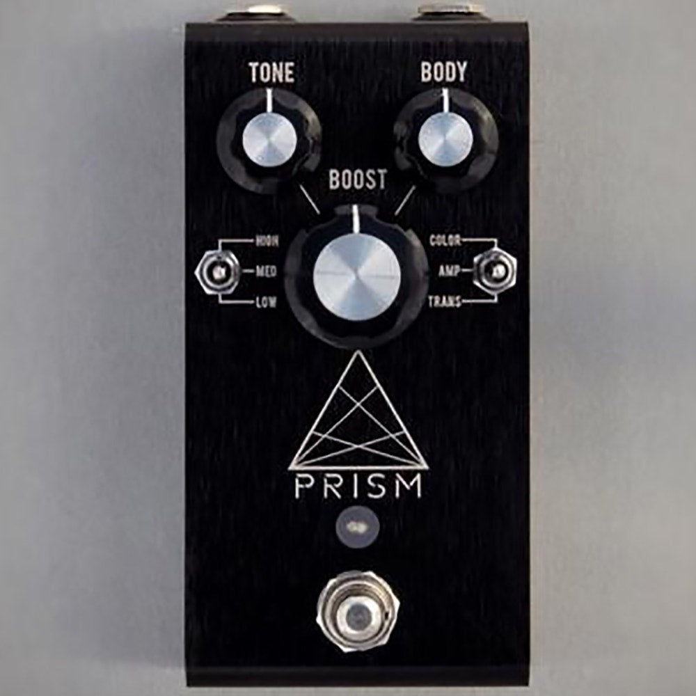 Jackson Audio Prism Buffer Boost Preamp EQ and Overdrive Guitar Effects Pedal (Black)