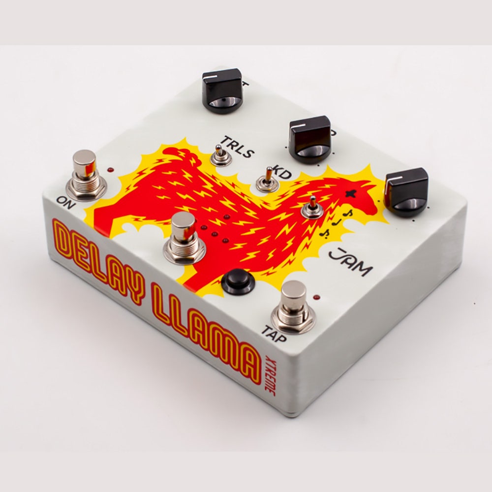 JAM Pedals Delay Llama Extreme Analog Delay w/ Tap Tempo, HOLD Function, Trails Guitar Effects Pedal