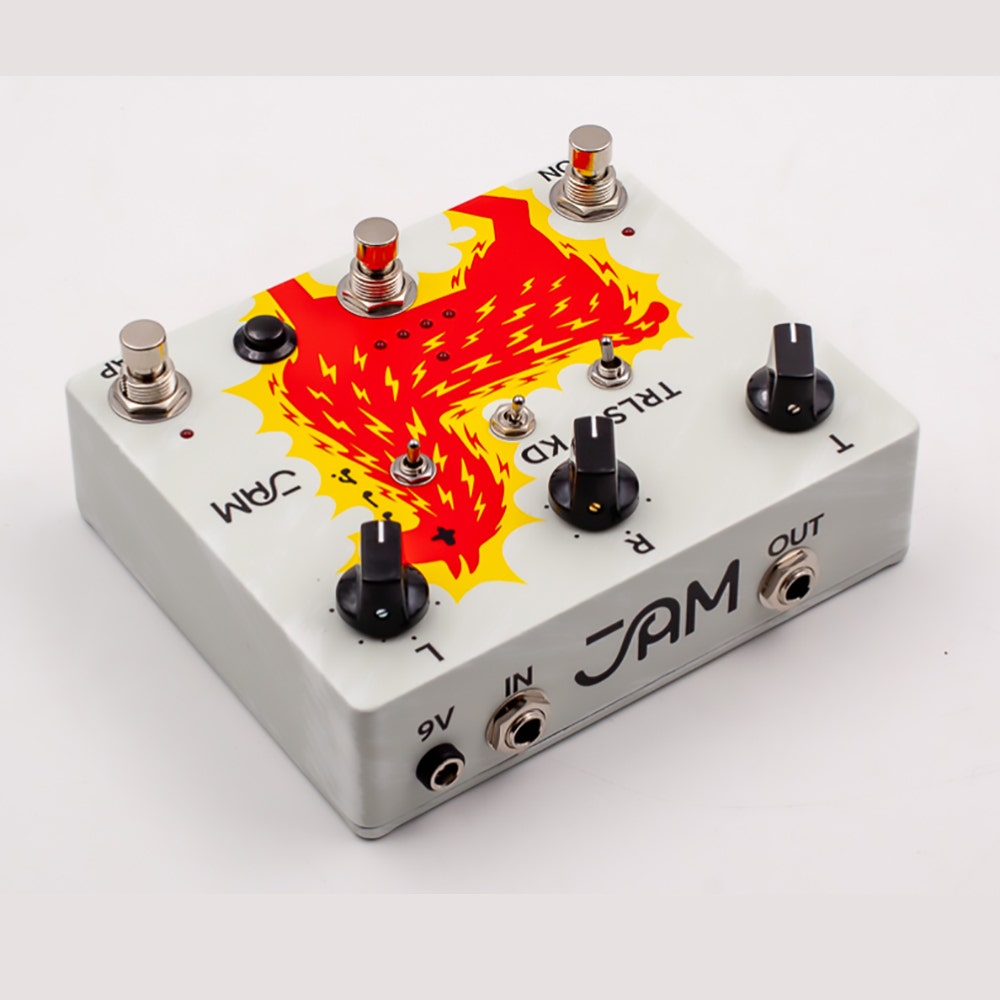 JAM Pedals Delay Llama Extreme Analog Delay w/ Tap Tempo, HOLD Function, Trails Guitar Effects Pedal