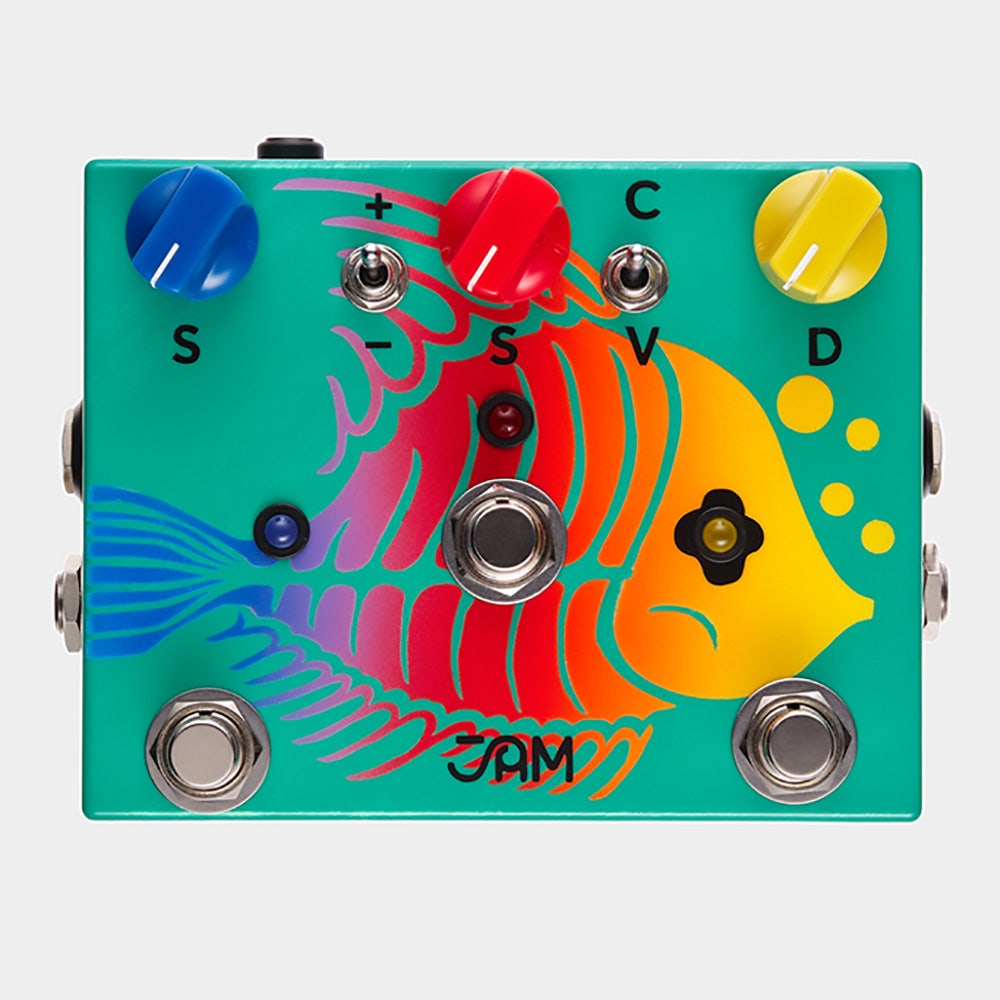 JAM Pedals Ripply Fall Chorus / Vibrato / Phaser Guitar Effects Pedal