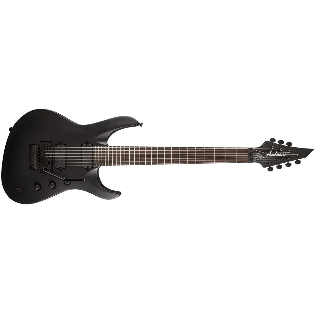 Jackson Pro Series Chris Broderick Signature Soloist 7, 7-String Electric Guitar, Rosewood Fingerboard - Satin Black (Open Box)