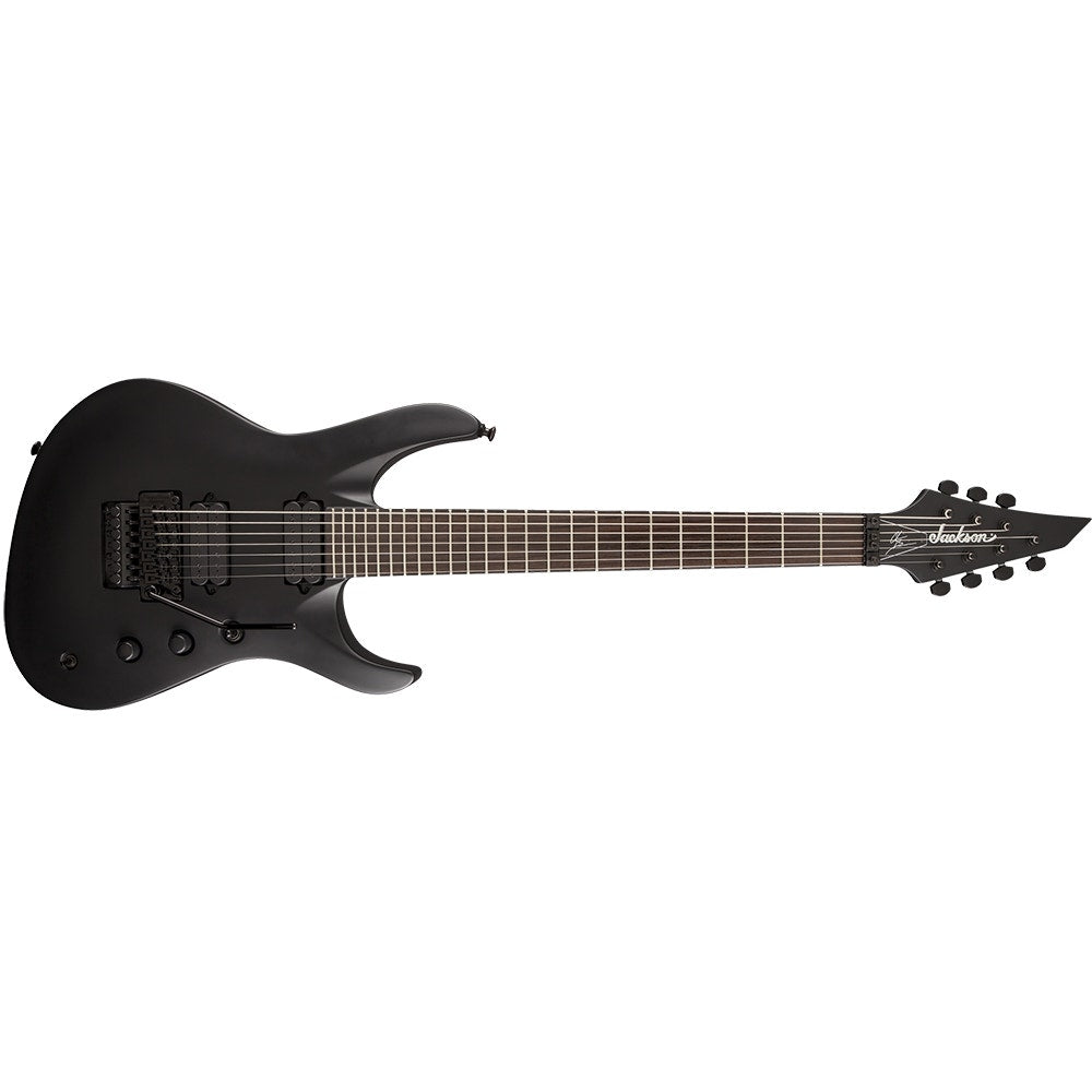 Jackson Pro Series Chris Broderick Signature Soloist 7, 7-String Electric Guitar, Rosewood Fingerboard - Satin Black