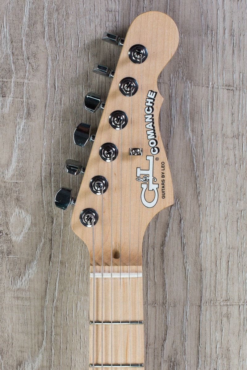 G&L USA Comanche Electric Guitar, Maple Fingerboard, Hard Case - Blueburst
