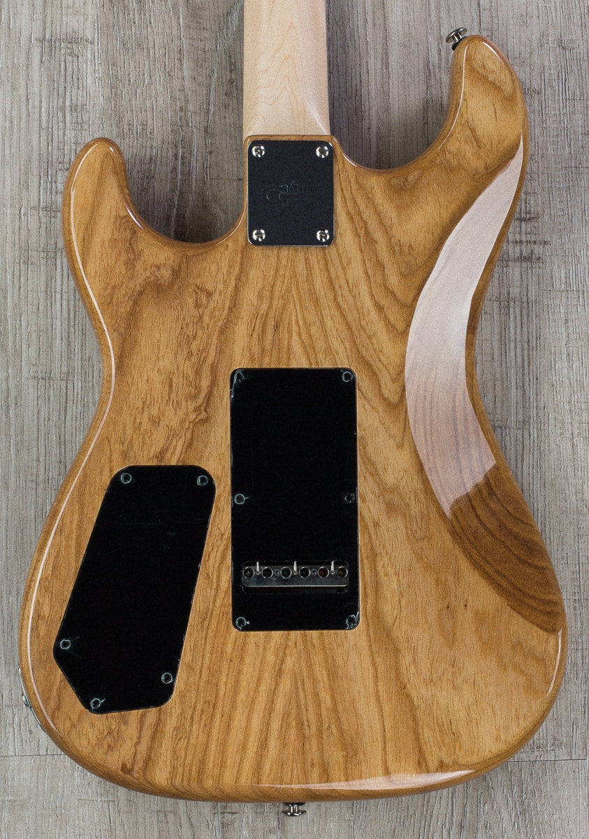 G&L USA Legacy HSS RMC Electric Guitar, Flame Maple Top - Natural Gloss