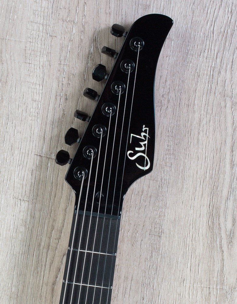 Suhr Modern 7-String Electric Guitar with Deluxe Hardshell Case - Waterfall Burl Maple Top