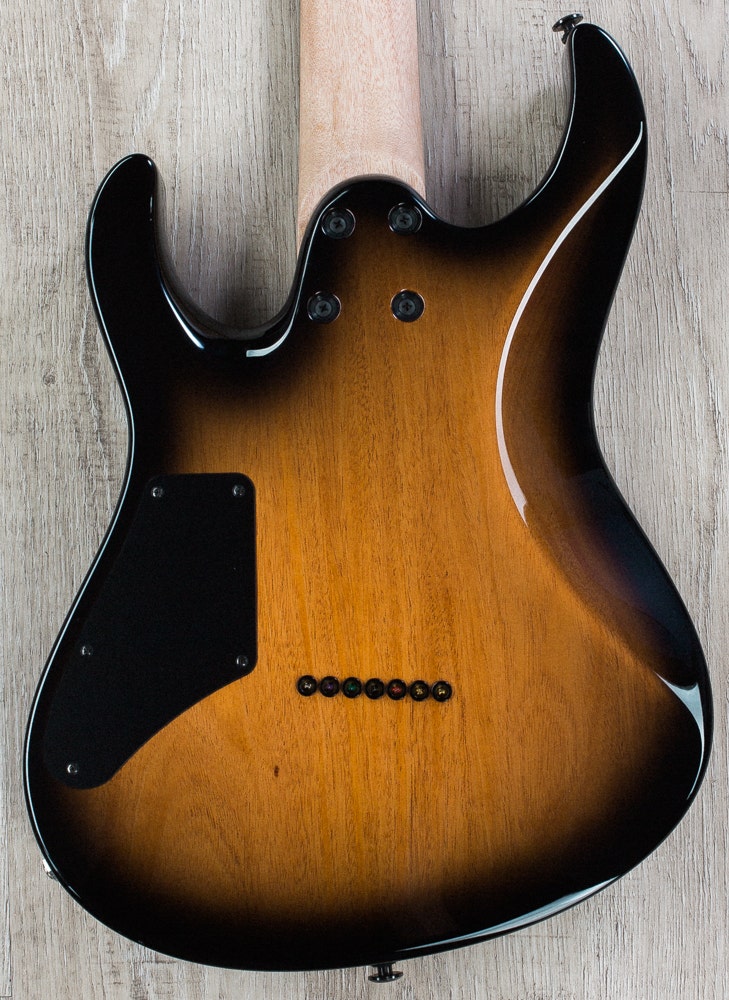 Suhr Modern 7-String Electric Guitar with Deluxe Hardshell Case - Waterfall Burl Maple Top