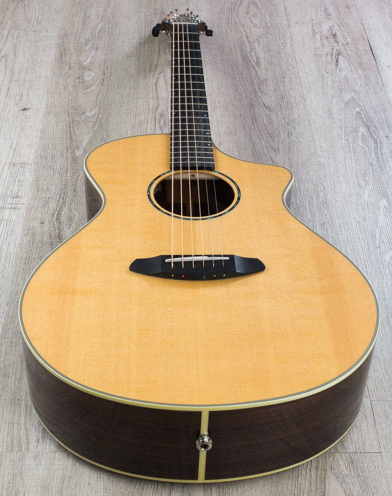 Breedlove Premier Concert Rosewood Acoustic Guitar with Hard Case  - Natural (B-STOCK)