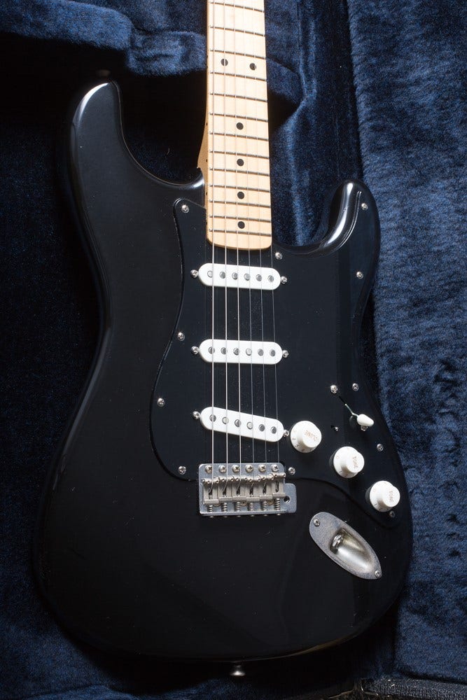 Iconic Custom Guitars Dark Side NOS Electric Guitar, Manlius Pickups, Hard Case - Gloss Black Finish