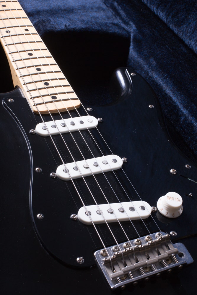 Iconic Custom Guitars Dark Side NOS Electric Guitar, Manlius Pickups, Hard Case - Gloss Black Finish