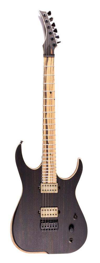 Skervesen Raptor 6 Electric Guitar, Ebony Top, Bare Knuckle Juggernaut Pickups - Natural Finish