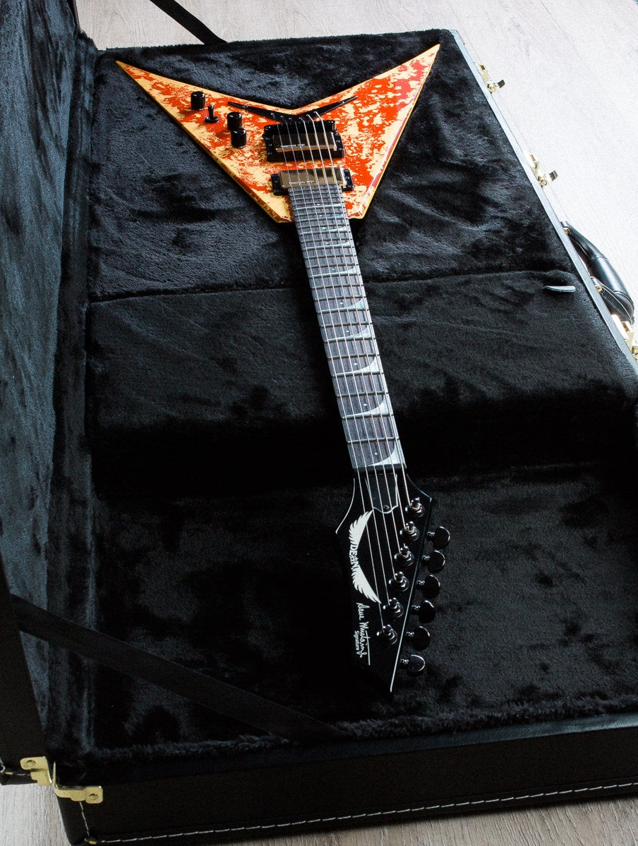 Dean Dave Mustaine VMNT Holy Grail Electric Guitar with Case and Limited Edition Chalice - 24K Gold Leaf
