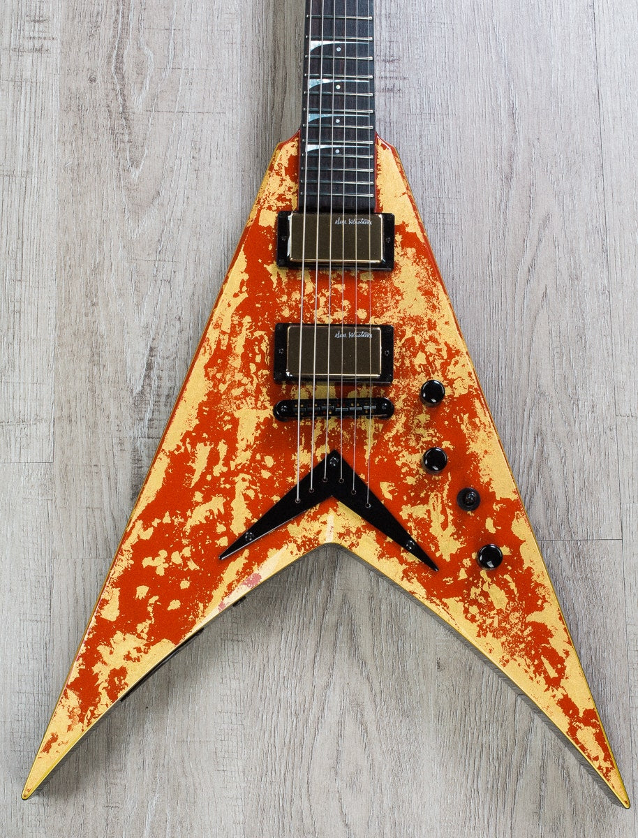 Dean Dave Mustaine VMNT Holy Grail Electric Guitar with Case and Limited Edition Chalice - 24K Gold Leaf