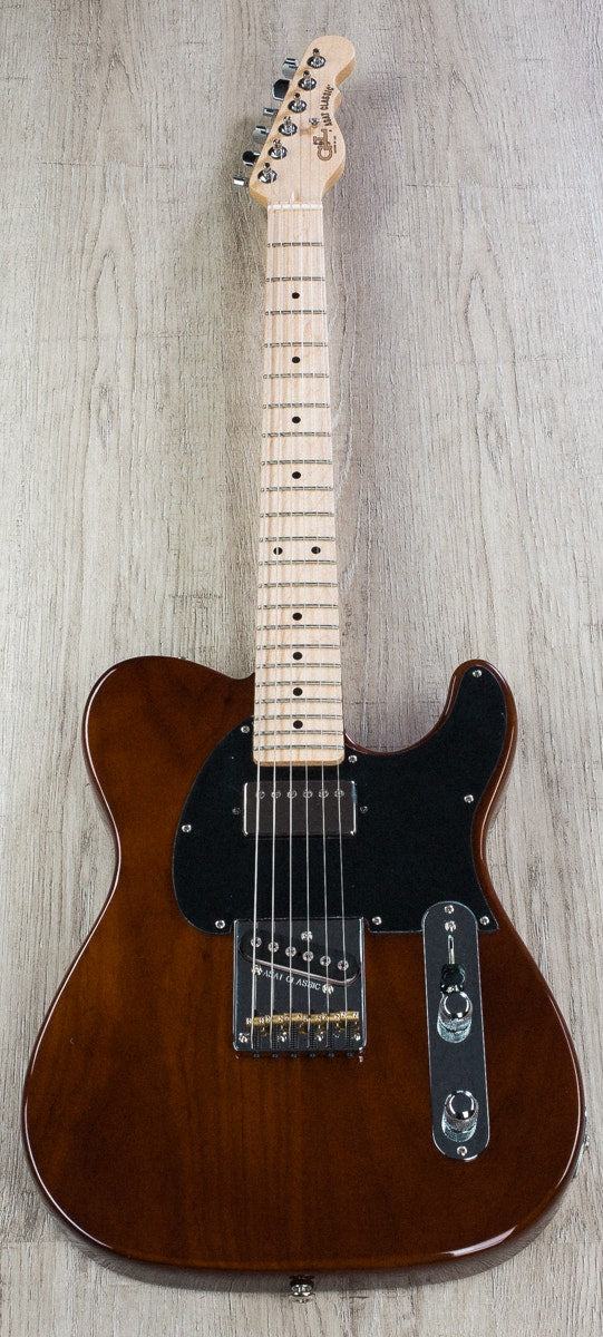 G&L USA ASAT Classic Bluesboy Electric Guitar, Maple Fretboard, Hard Case - Whiskey Finish