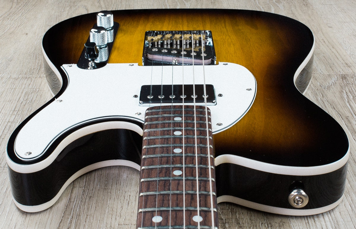G&L USA ASAT Classic Bluesboy Empress Electric Guitar Rosewood Fretboard with Case - Tobacco Sunburst Finish