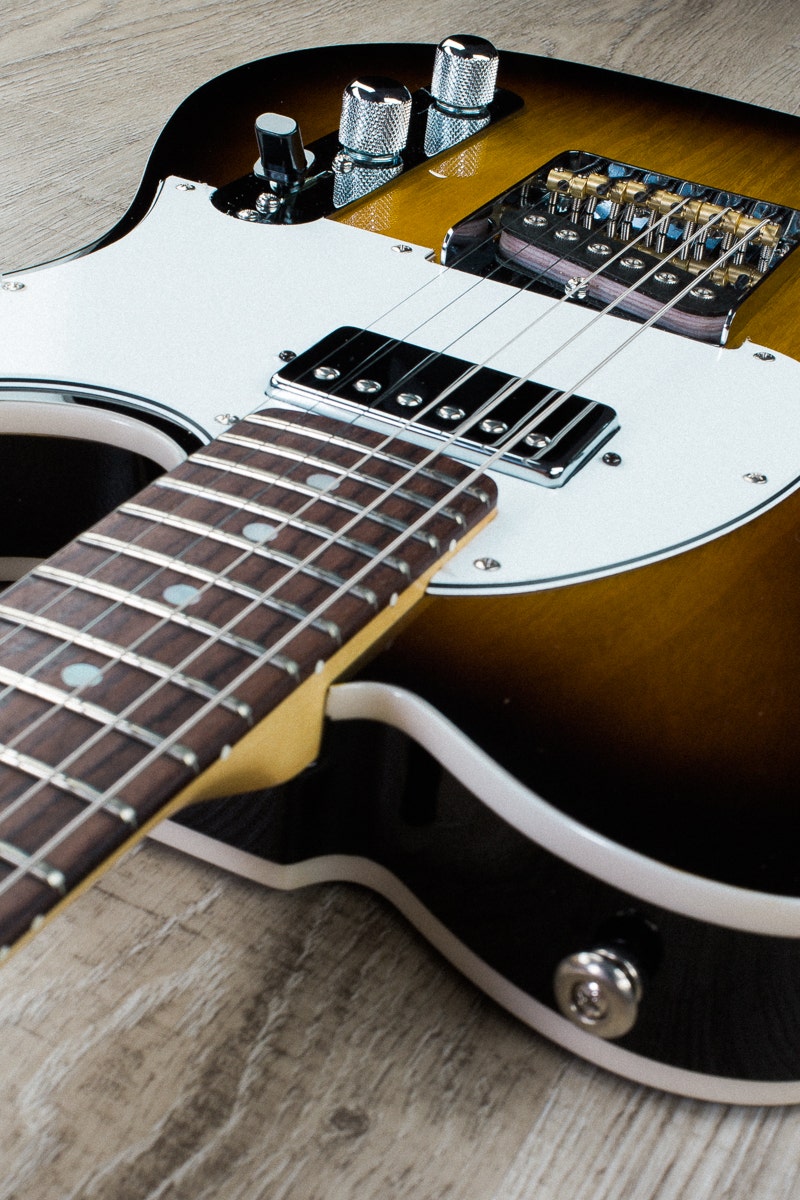 G&L USA ASAT Classic Bluesboy Empress Electric Guitar Rosewood Fretboard with Case - Tobacco Sunburst Finish