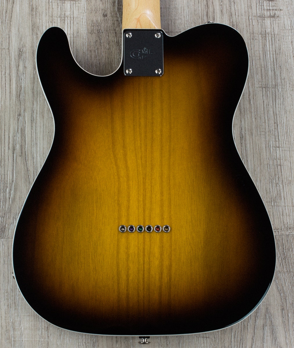 G&L USA ASAT Classic Bluesboy Empress Electric Guitar Rosewood Fretboard with Case - Tobacco Sunburst Finish