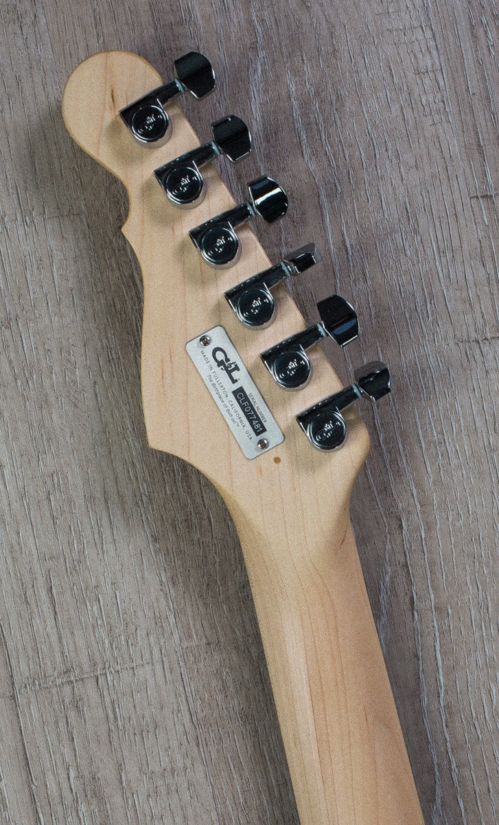 G&L USA Legacy Electric Guitar Maple Neck and Rosewood Fretboard with Mint Single Coils and Case - Fullerton Red Finish