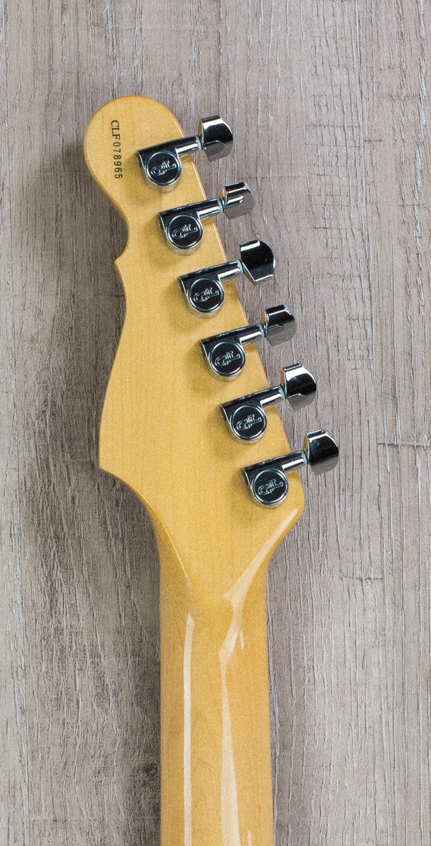 G&L USA Comanche Electric Guitar Maple Neck and Fretboard with Case - Honeyburst Finish