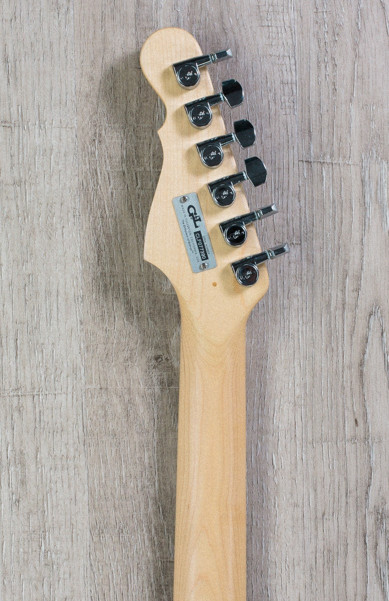 G&L USA Legacy Electric Guitar Maple Neck and Fretboard with Black Single Coils and Case - 3-Tone Sunburst Finish