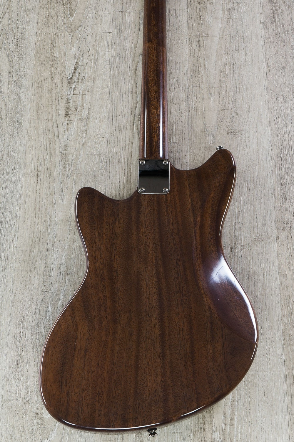 Jennings Voyager Electric Guitar, Rosewood Fretboard, Stop Tail Bridge, Gator Gig Bag - Espresso Mahogany (Open Box)