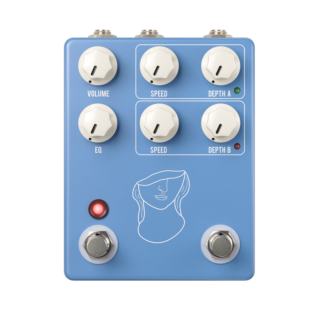 JHS Pedals Artificial Blonde Madison Cunningham Signature Vibrato Guitar Effects Pedal