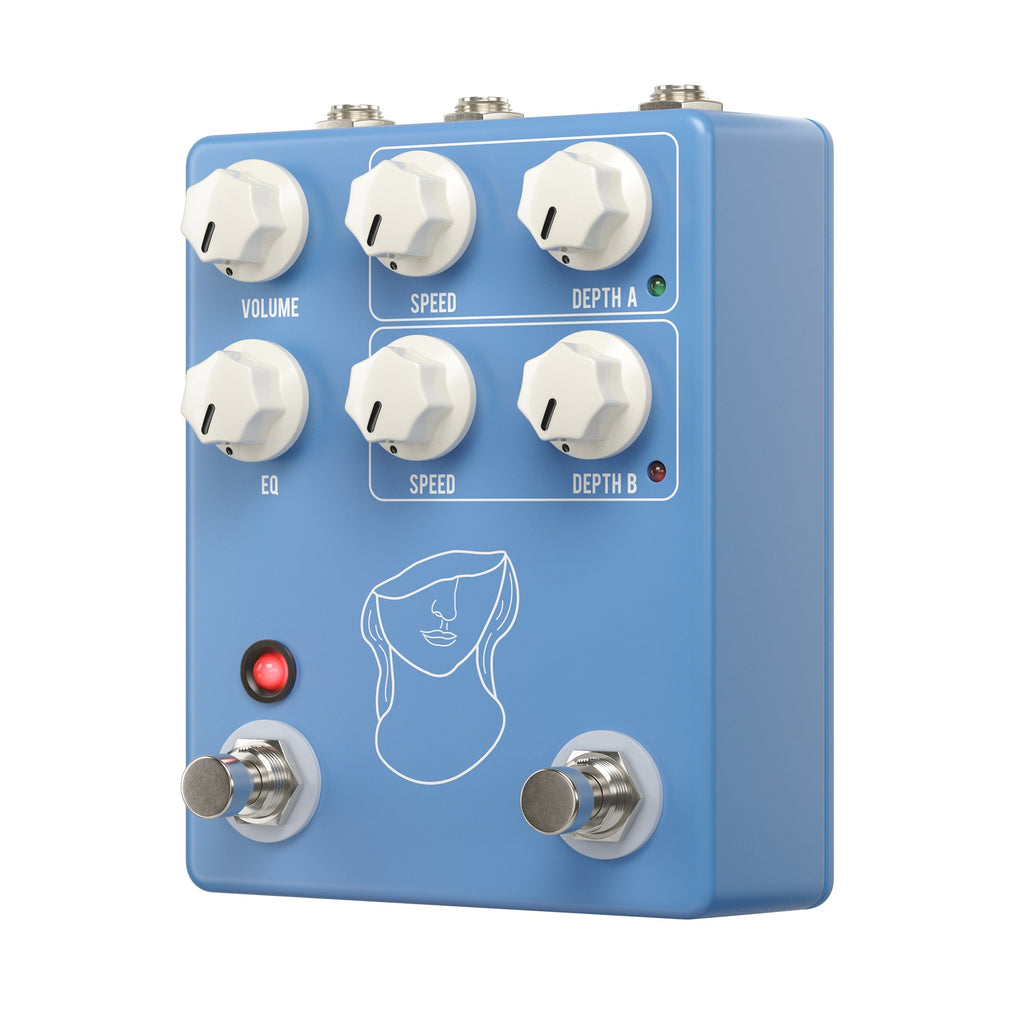 JHS Pedals Artificial Blonde Madison Cunningham Signature Vibrato Guitar Effects Pedal