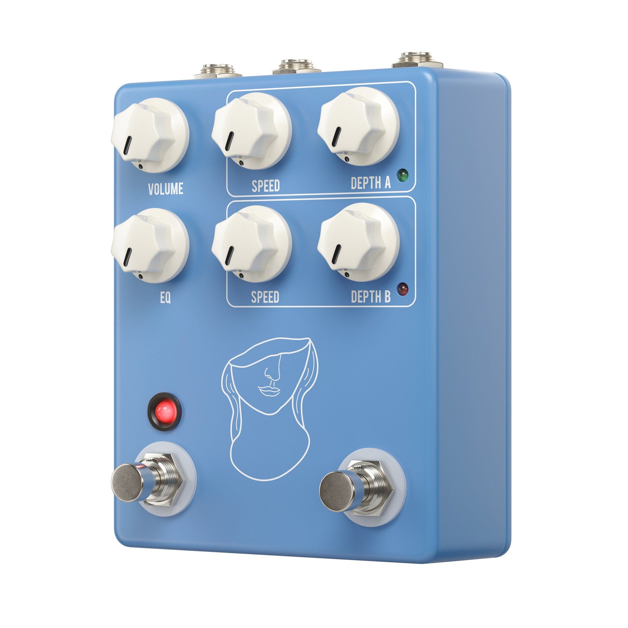 JHS Pedals Artificial Blonde Madison Cunningham Signature Vibrato Guitar Effects Pedal